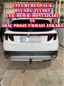 TUCSON Çeki Demiri Takma baglama montajı ve Araç proje FİRMASI USTA MÜHENDİSLİK 05323118894