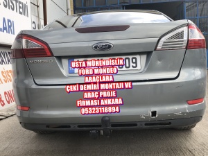 FORD MONDEO OTOLARA ÇEKİ DEMİRİ TAKMA MONTESİ VE ARAÇ PROJE FİRMASI ANKARA USTA MÜHENDİSLİK 05323118894