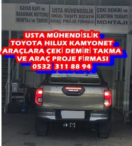 toyota-hilux-kamyonet-ceki-demiri-montajlari-fiyati-maliyeti-ankara-ve-arac-proje-firmasi-ankara-USTA MÜHENDİSLİK 05323118894