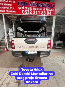 toyota-hilux-kamyonet-ceki-demiri-montajlari-fiyati-maliyeti-ankara-ve-arac-proje-firmasi-ankara-USTA MÜHENDİSLİK 05323118894