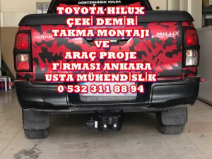 toyota-hilux-kamyonet-ceki-demiri-montajlari-fiyati-maliyeti-ankara-ve-arac-proje-firmasi-ankara-USTA MÜHENDİSLİK 05323118894