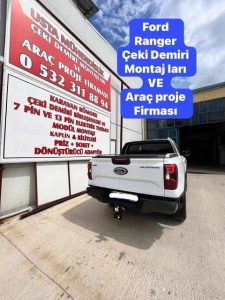 Ford RANGER kamyonet Araçlara Çeki Demiri Montajı uygulaması -ve araç proje firması usta mühendislik, 05323118894
